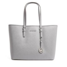 Michael Kors Jet Set Travel Tote - Pearl Grey
