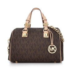 Michael Kors Mediam Brown Pvc Satchel IFS0005127 (Intl)