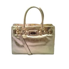 Michael Kors Pale Gold Large Jewel Hamilton Satchel IV07YW1Z0RP (Intl)