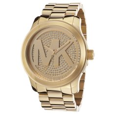 Michael Kors Runway Jam Tangan Wanita - Gold - Strap Stainless Steel - MK5706 Michael Kors Runway Jam Tangan Wanita - Gold - Strap Stainless Steel - MK5706