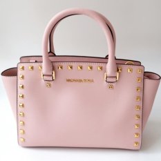 Michael Kors Selma Studded Medium Satchel - Blossom