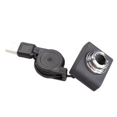 Mini 5 Mega-pixel Webcam USB 2.0 Web Cam with Stretchable Cable for Laptop - Intl