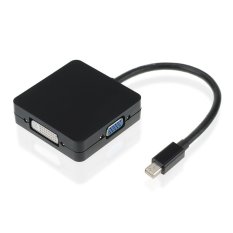 Mini Displayport to VGA Adapter for Apple MacBook Air Pro Mac Mini IMac Notebooks (Intl)