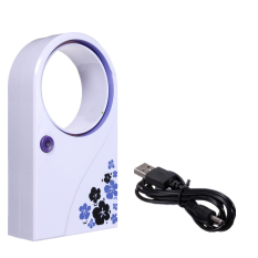 Mini Fan USB Portable Bladeless No Leaf Air Conditioner / AC Mini Tanpa Baling-Baling