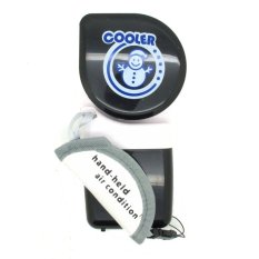 Mini Handheld Portable Air Conditioner USB Fan - Hitam