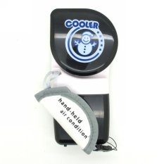 Mini Handheld Portable Air Conditioner USB Fan - Hitam