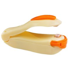 Mini Household Battery ABS Heating Hand Pressure Sealing Machine Vacuum Food Sealer - Intl