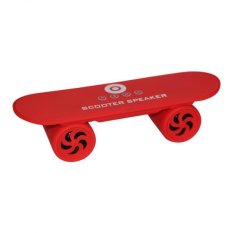 Mini Portable Wireless Bluetooth Speaker Amplifier Colorful lights HY-BT03 (Red) - Intl