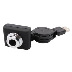 Mini USB 2.0 HD Webcam for Laptop/Computer (Black) (Intl)
