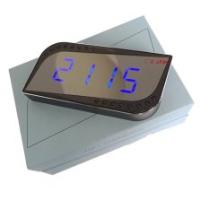 Mini Wireless Wifi IP Spy Clock Camera Motion Detect IR Night Vision 720P HD DVR T17 - Intl