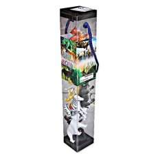 MOMO Animal World Tabung D Isi 12 Pcs - Mainan Action Figure Animal World atau Mainan Hewan