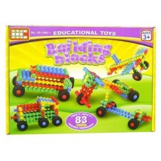 MOMO Toys Educational Building Blocks HC-188C-1 83 Pcs - Mainan Edukasi Blocks