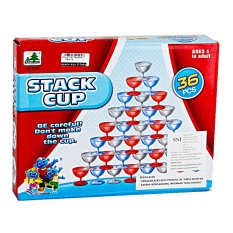 MOMO Toys Mainan Stack Cup 8123 Isi 36 Pcs - Mainan Susun Gelas Ages 4+