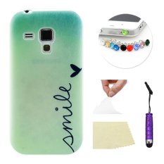 Moonmini Case for Samsung Galaxy Trend Duos S7562 Ultra-thin Soft TPU Phone Back Case Cover Green
