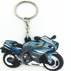 Motor Pro Key Chain Key Ring for Yamaha All Series ( Azure) (Intl)