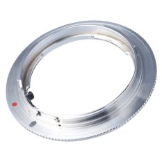 Mount Lens Adapter for Nikon AI AF lens to Canon EOS camera DSLR 7D 50D 60D 500D 550D DC101-SZ (Silver) - Intl