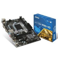 MSI MotherBoard H110M - Pro VD - Socket 1151