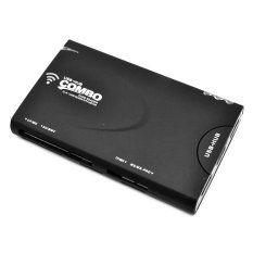 Multifunction Wireless Card Reader with Wi-Fi and USB Hub - WDM-X5 - Hitam