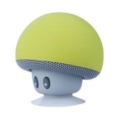 Mushroom Mini Wireless Portable Bluetooth Speakers with Mic for Iphone /Ipad /Laptop Samsung HTC Lg Sony Cell Phones (yellow) (Intl)