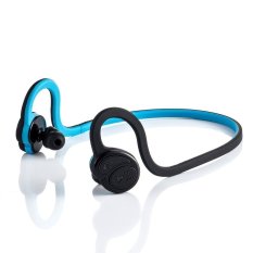 Neck-Strap Waterproof Wireless Sport Earphones V4.0 Bluetooth Headphone Noise Cancelling Earbuds Hifi In-Ear Headsets Built-in mic for iPhone 6 / 6s / 5s / 4s Galaxy Android Smartphone Ipad Ipod - Intl