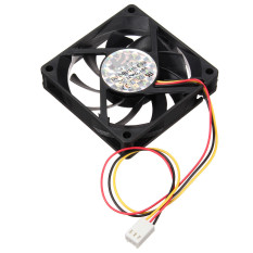 New 12V Internal Desktop Computer CPU Case Cooling Cooler Silent Fan 70*70*15mm- Intl