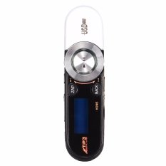 NEW LCD Screen USB Mp3 Music Player FM Radio Support 16GB Micro TF Card Earphone White - Intl