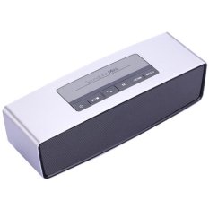New Multifunction Wireless Bluetooth Handsfree Computer Dual Speakers Subwoofer (Silver)