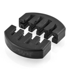 New Mute Heavy Rubber Acoustic Violin Fiddle Silencer Ultra 4/4 Black (Intl)