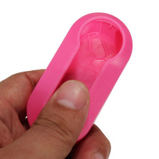 New Remote Flip Key Fob Case Cover 3 Buttons For Fiat 500 Brava Panda Punto Pink (Intl)