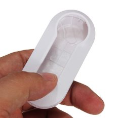 New Remote Flip Key Fob Case Cover 3 Buttons For Fiat 500 Brava Panda Punto White (Intl)