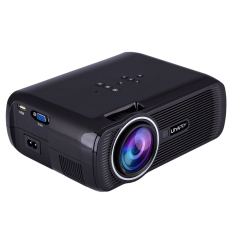 niceEshop 1000 Lumens LCD LED Mini Projector 1080P HD Home Cinema Theater Projector (Black) - Intl