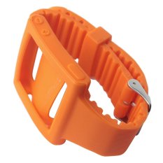 niceEshop Silicone Sports Watch Wristband Case for iPod Nano 6 Generation (Orange) - Intl