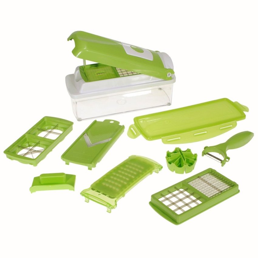 Nicer Dicer Set Pemotong - Hijau
