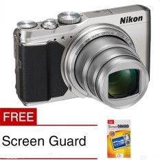 Nikon COOLPIX S9900 Digital Camera - Silver + Gratis Screen Guard