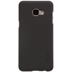 Nillkin For Samsung Galaxy C5 / C5000 Super Frosted Shield Hard Case Original - Coklat + Gratis Anti Gores Clear