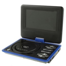 NS-789 7.0 Inch TFT LCD Screen Digital Multimedia Portable EVD / DVD with Card Reader & USB Ports, Support Analog TV (PAL / NTSC / SECAM) and Game Function, 270 Degree Rotation, Support SD / MS / MMC Card (Blue)