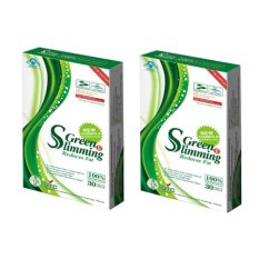 Obat Herbal - Green Slimming Capsul Pelangsing Perut - 2 Pack