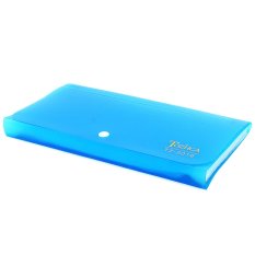 Ohome Tozhca Folder File Kertas Paper Organizer Filing A4 Legal Transparan - MS-TZ2016 - Biru