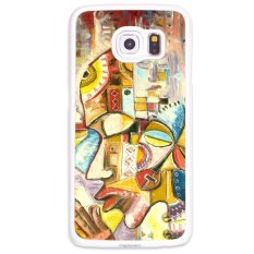 Online Best Digital National Pattern Hardback Case for Galaxy S6 edge (Multicolor)