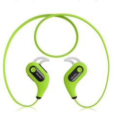 Original Bluedio S6 Bluetooth Sports Headset Stereo Music Earphone/Earbuds Sweatproof Sport Headphones for iPhone Headphone(Green) (Intl)