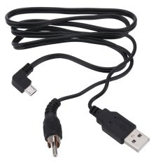 Original SJCAM Micro USB to TV Out Cable Cord for SJCAM SJ4000 SJ5000 M10 Series Sports Action Camera Accessory- Intl