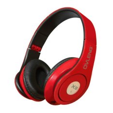 OVLENG X8 3.5mm Game Headphone Headset Headband with Mic LED Light for Laptop Tablet (Red)
