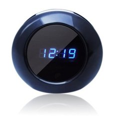 P2P Wifi Hidden Alarm Clock Camera IP Camera DVR Digital Spy Camcorder Navy (Intl)