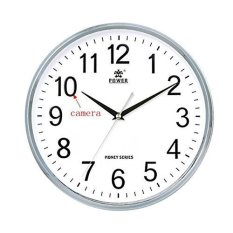 P2P WiFi Wall Clock Hidden Spy Camera IP DVR Wireless Ip Pinhole DVR Digital Cam Security & Surveillance Cameras Video Recorder Can See Real-time Video by WIFI/3G/4G Mobilephone in Anywhere Anytime With Cycle recording,Motion Detection - Intl