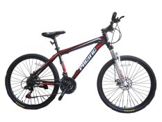 Pacific MTB 26” Invert XTR - Hitam Merah