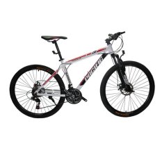 Pacific MTB Tranzline 100 - Putih-Merah - Gratis Pengiriman Surabaya