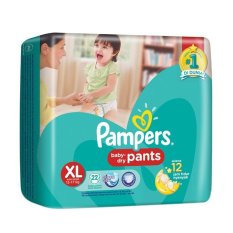 Pampers Baby Dry Pants XL 22