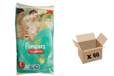 Pampers Popok Baby Dry Pants Renceng - L 60