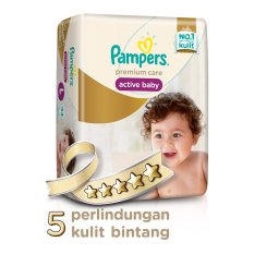 Pampers Premium Care Popok Perekat - L-34
