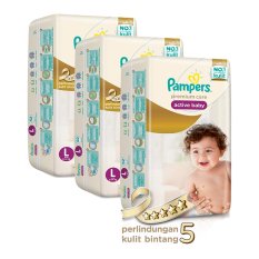 Pampers Premium Care Popok Perekat L-52 - Isi 3